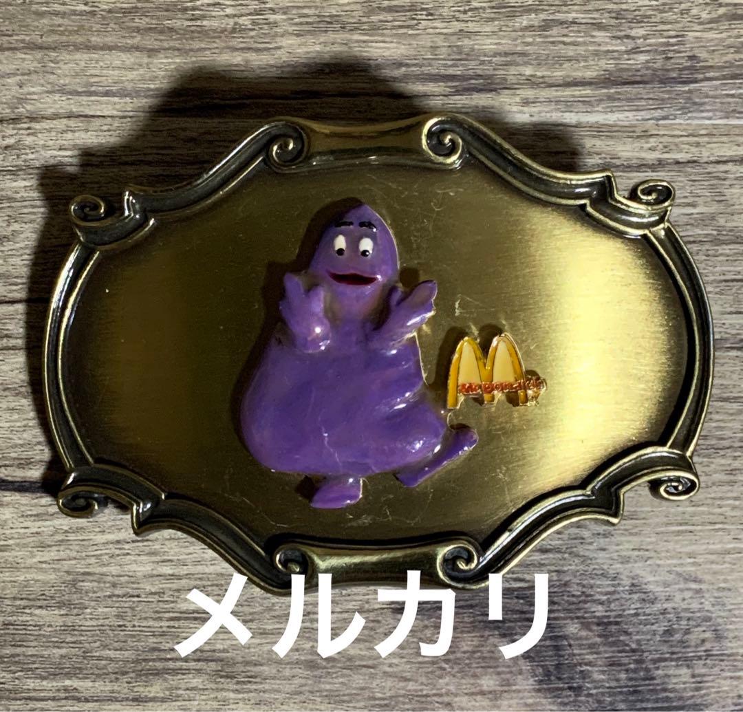 80s マクドナルド グリマス ヴィンテージ Raintree ベルトバックル