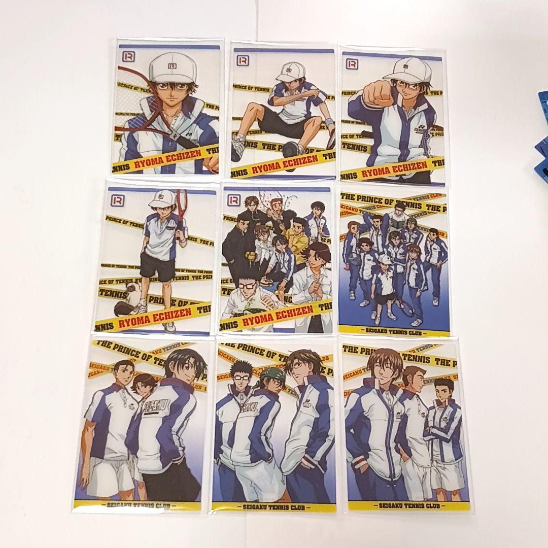 21,テニスの王子様　シャイニングクリアカード　バースデー　青学　9枚セット