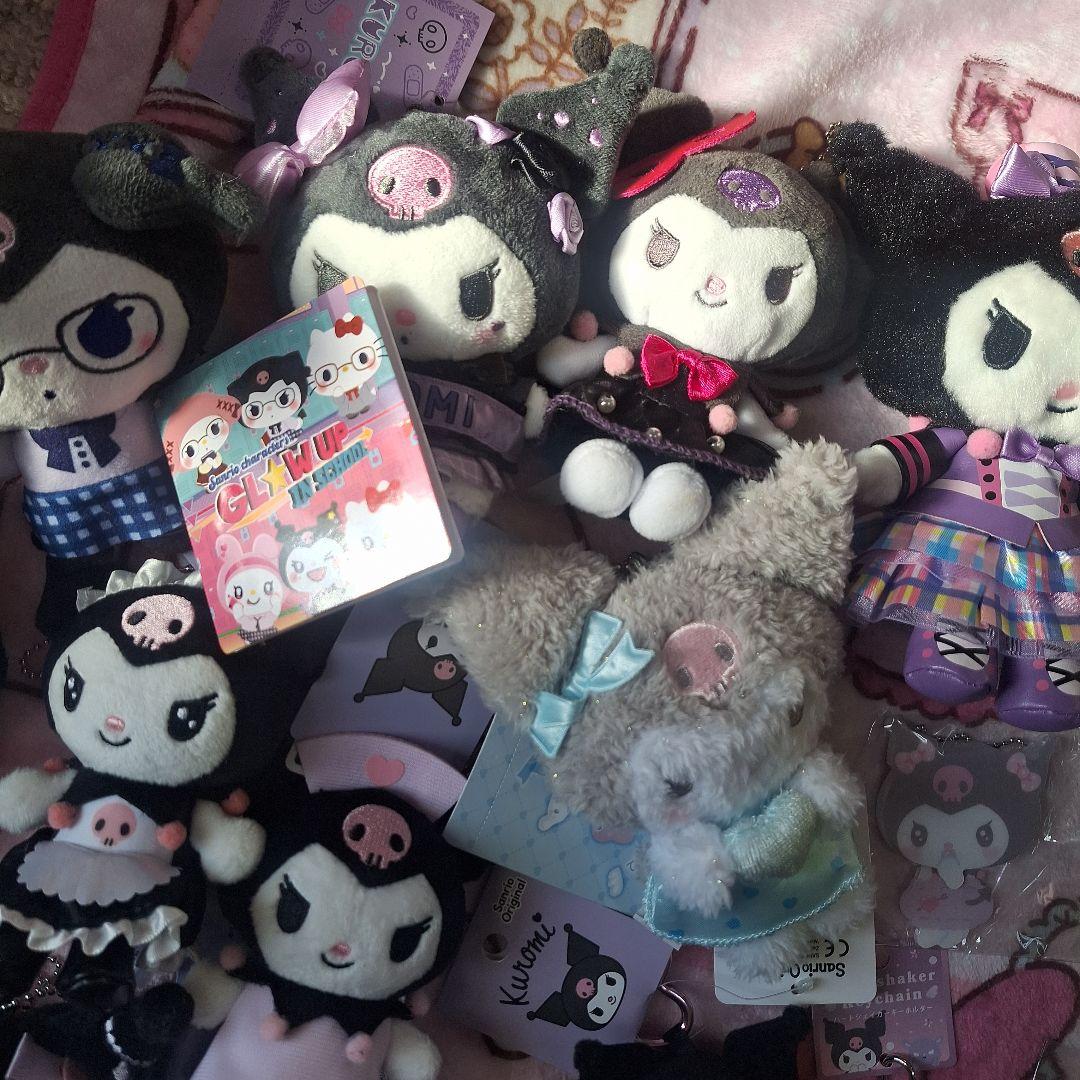 サンリオ クロミ ぬいぐるみ マスコット カチューシャ キーホルダー26個