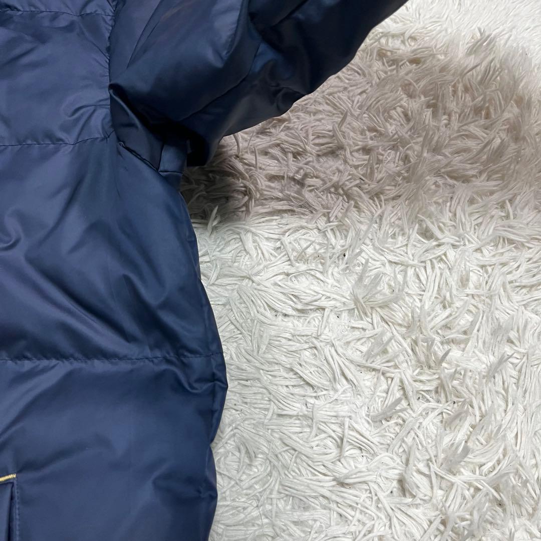 PUMA プーマ　ダウンコート　ベンチコート　肉厚　L ネイビー　大きいサイズ