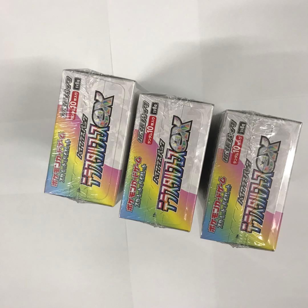 テラスタルフェスex 3box シュリンク付き