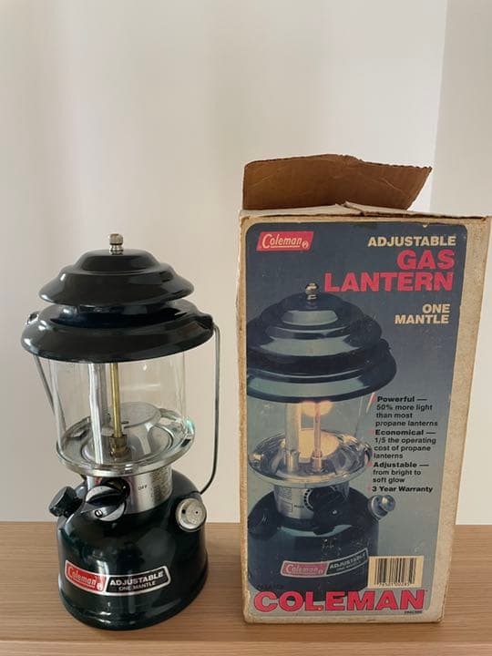 【美品】コールマン ランタン1988年製