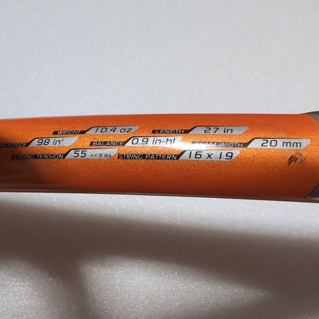 美品BORIS BECKERテニスラケット ハイブリッドストリング仕様　ケース付