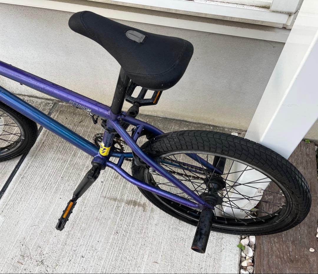 BMX自転車 紫