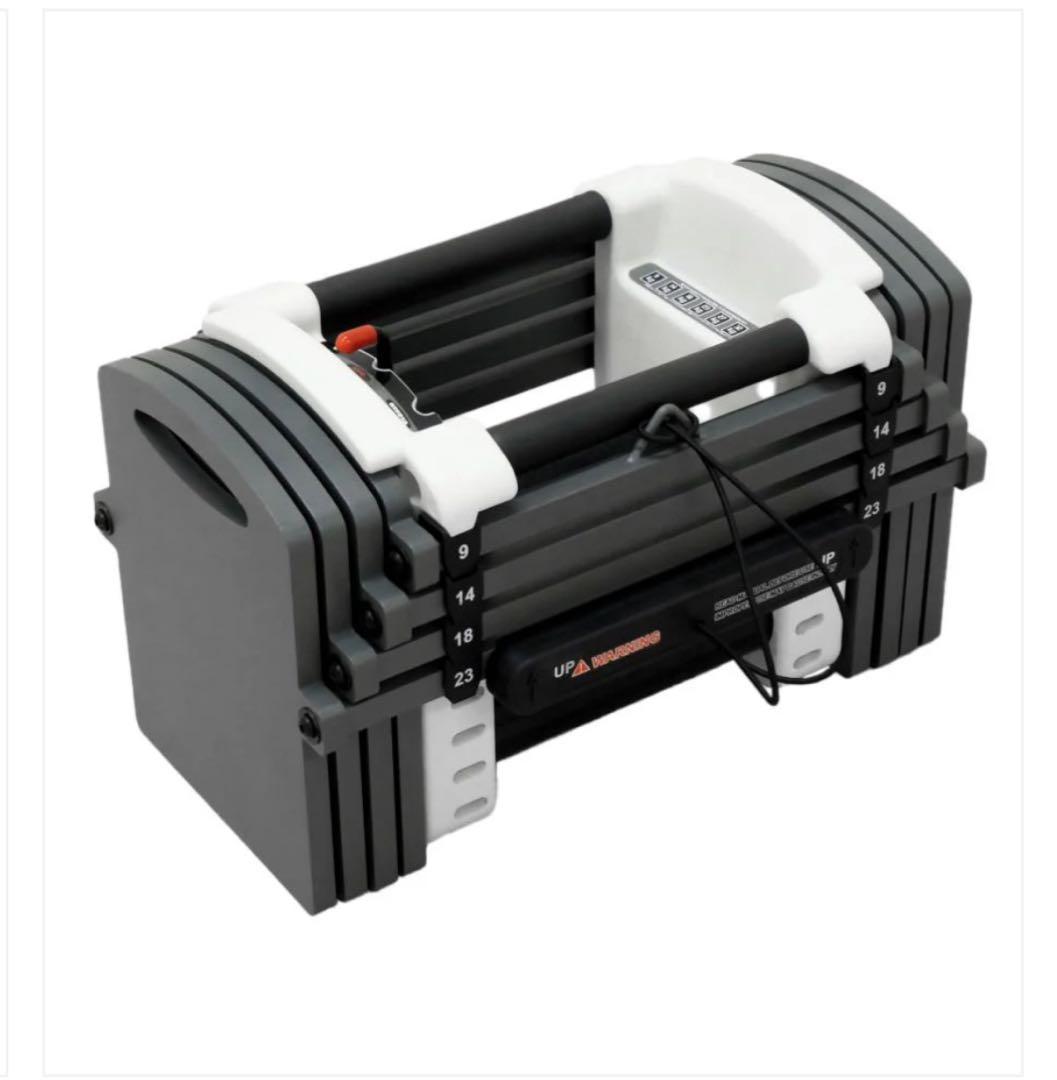 可変式 ダンベル23kg 1個 単品 調整可能 鉄アレイ トレーニング