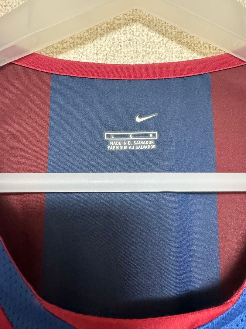 正規品 2004/2005 FCバルセロナ♯10 ロナウジーニョ 【Lサイズ】