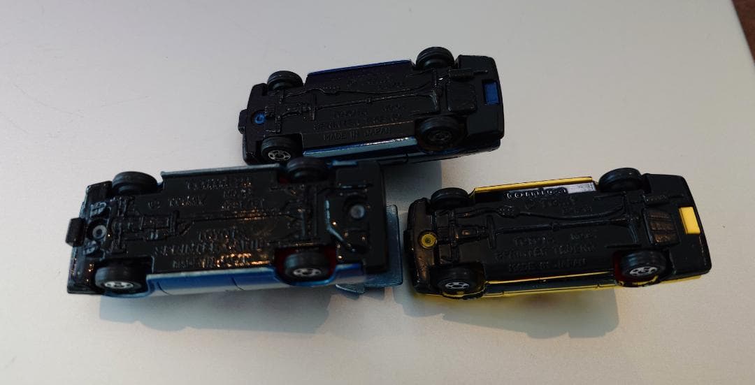 【日本製 トミカ】トヨタ スプリンタートレノ、カリブ　3台（No.23、67）