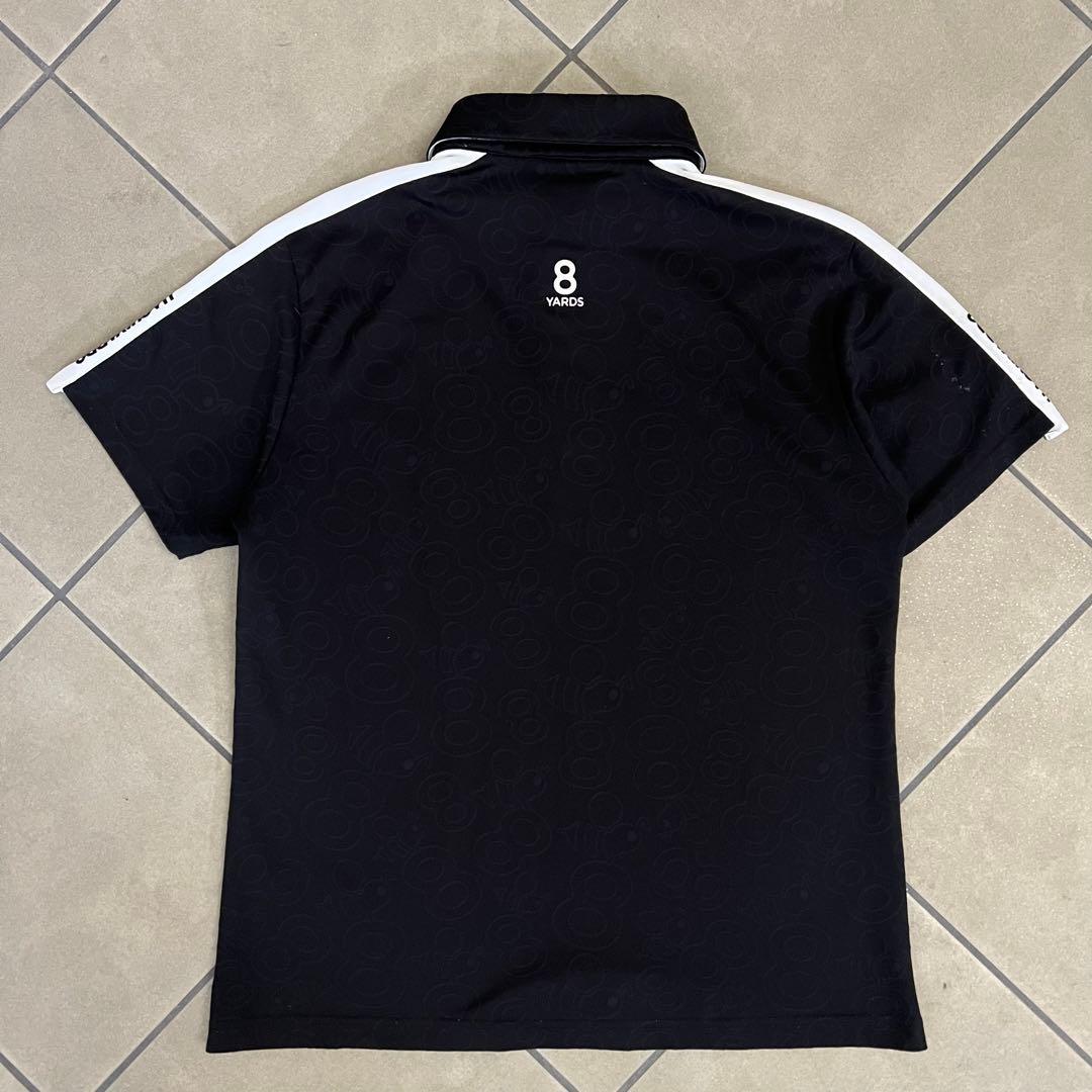 8YARDS ハチヤーズ　総柄　セットアップ　シャツ　ハーフパンツ　メンズ　ロゴ