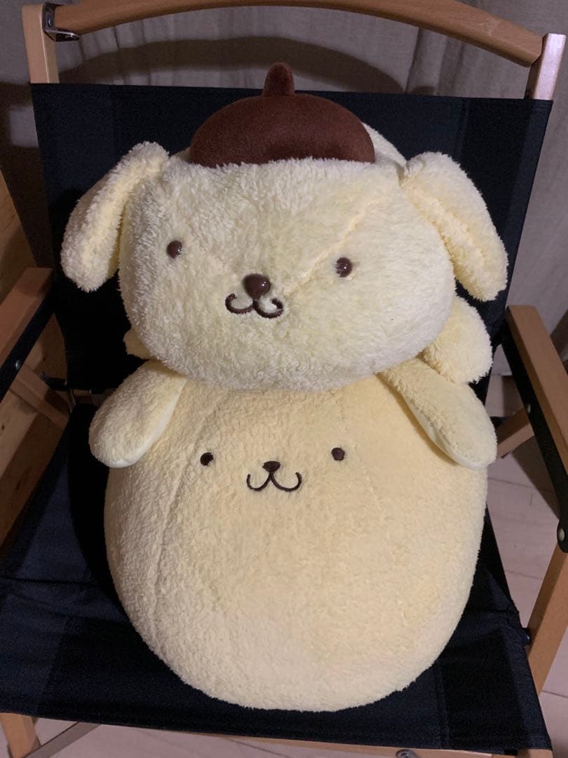 ポムポムプリン　ぬいぐるみ　ポムポムルームコレクション　平成レトロ　サンリオ　昔