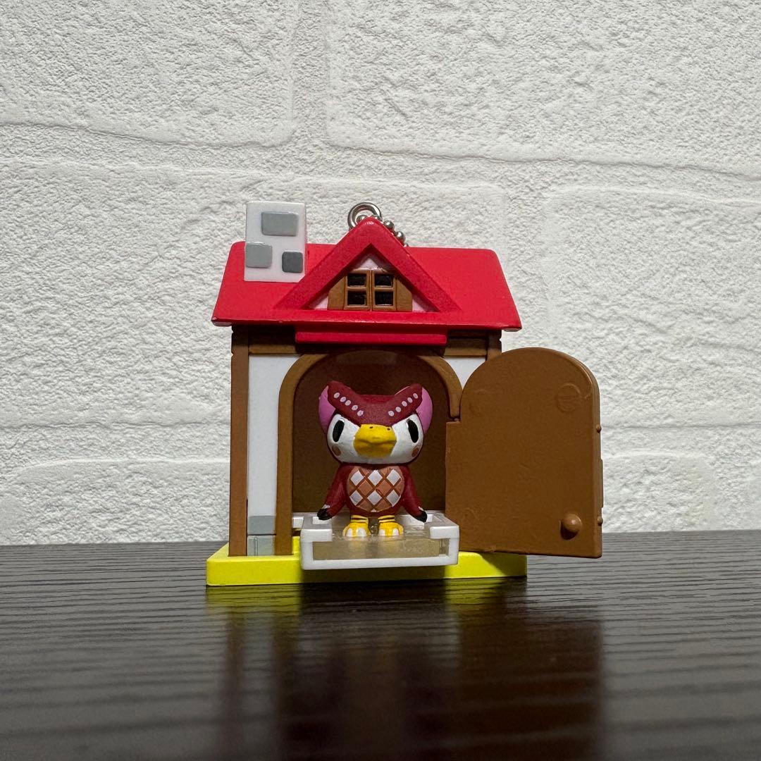 どうぶつの森 ミニミニハウスキーチェーン フィギュアコレクション 4種まとめ売り