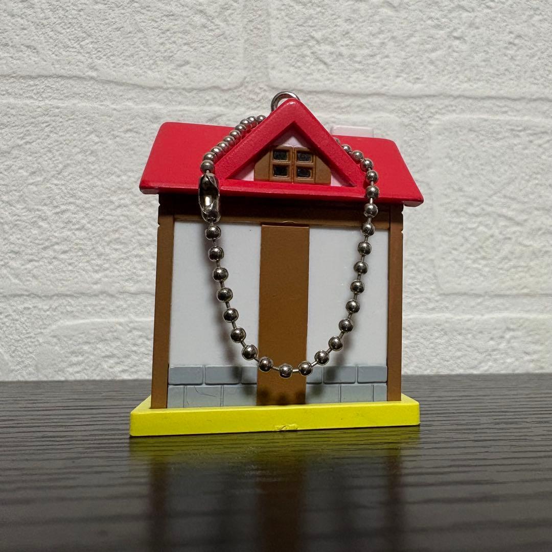 どうぶつの森 ミニミニハウスキーチェーン フィギュアコレクション 4種まとめ売り