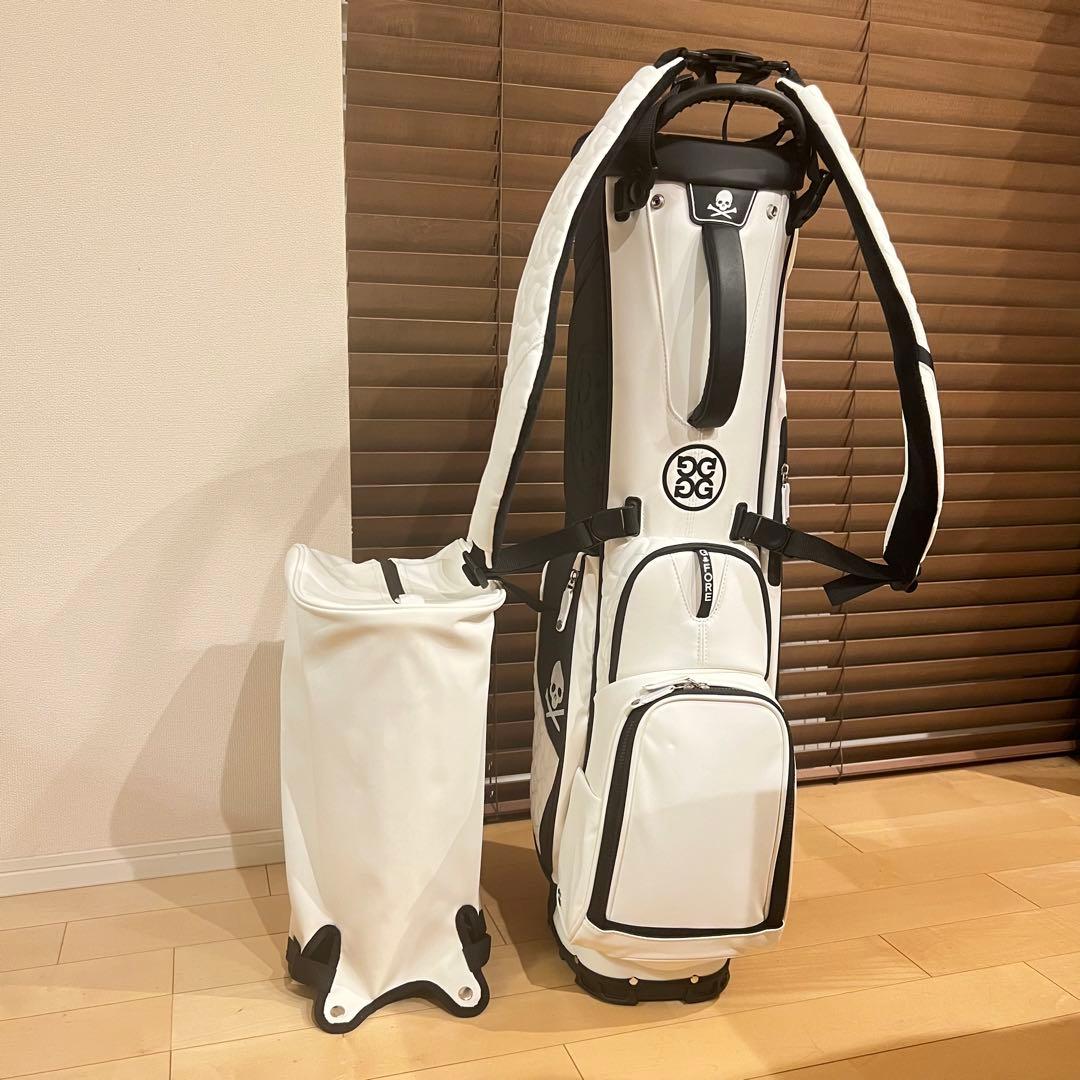 【国内発送】G/FORE ジーフォア キャディバッグ ゴルフバッグ GFORE白