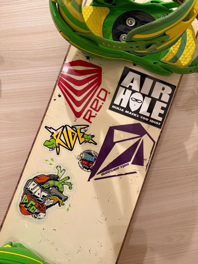 RIDE スノーボード FLUXビンディング2点セット