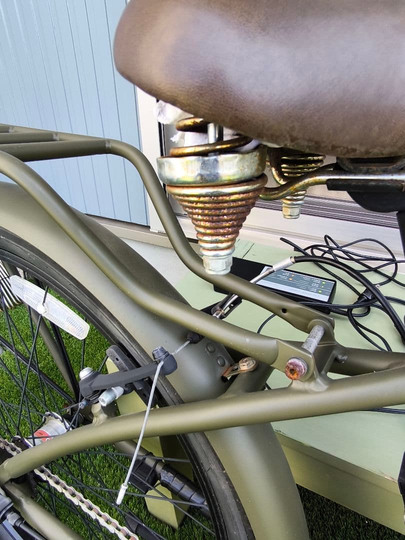 世界中でも超激レア the PARKビーチクルーザー 電動 自転車 グリーン