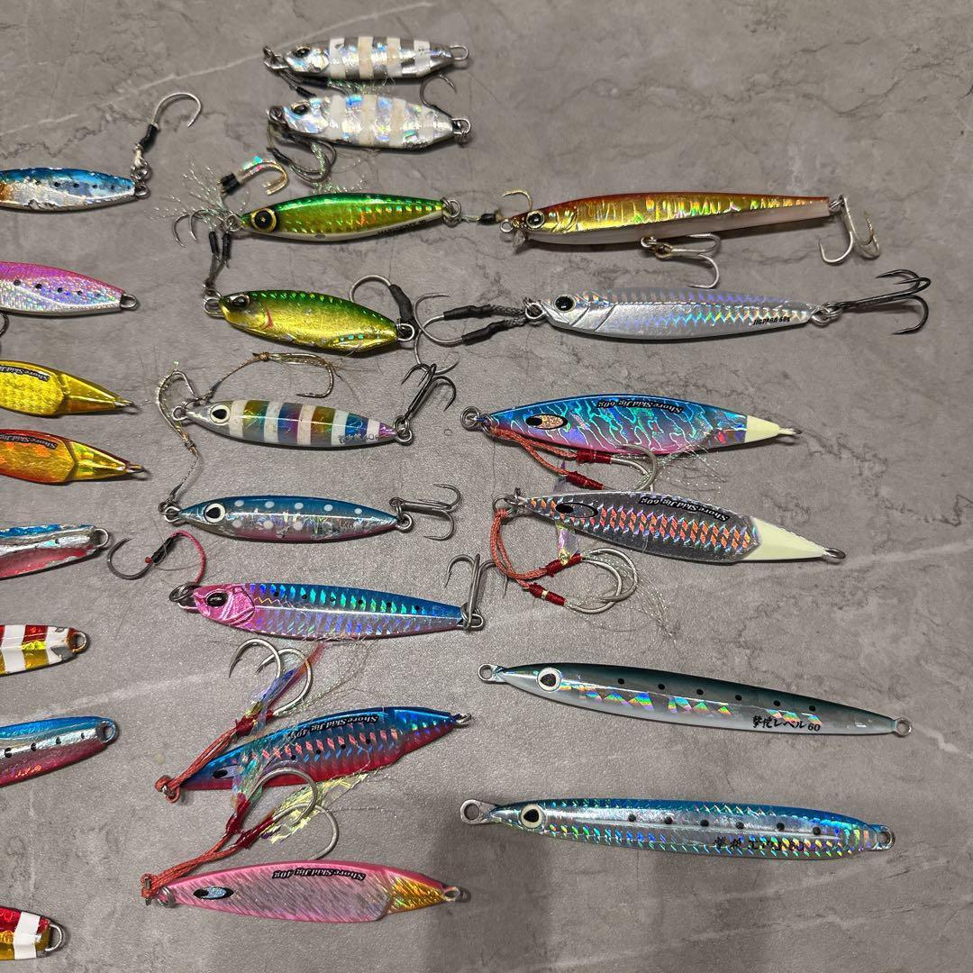 【即購入OK❣️】ジグ　30個セット　ショアラバ　ジグパラ　投次郎　傷あり