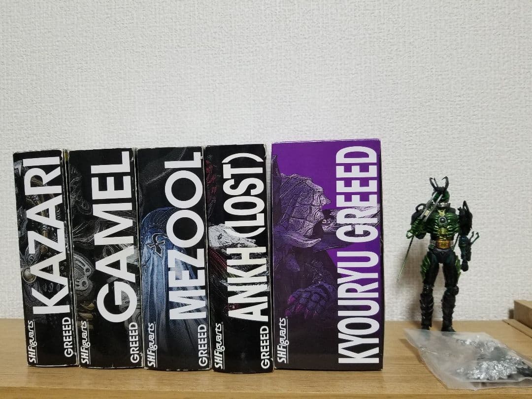 仮面ライダーオーズ　OOO　グリード　フィギュアーツ　まとめ　セット