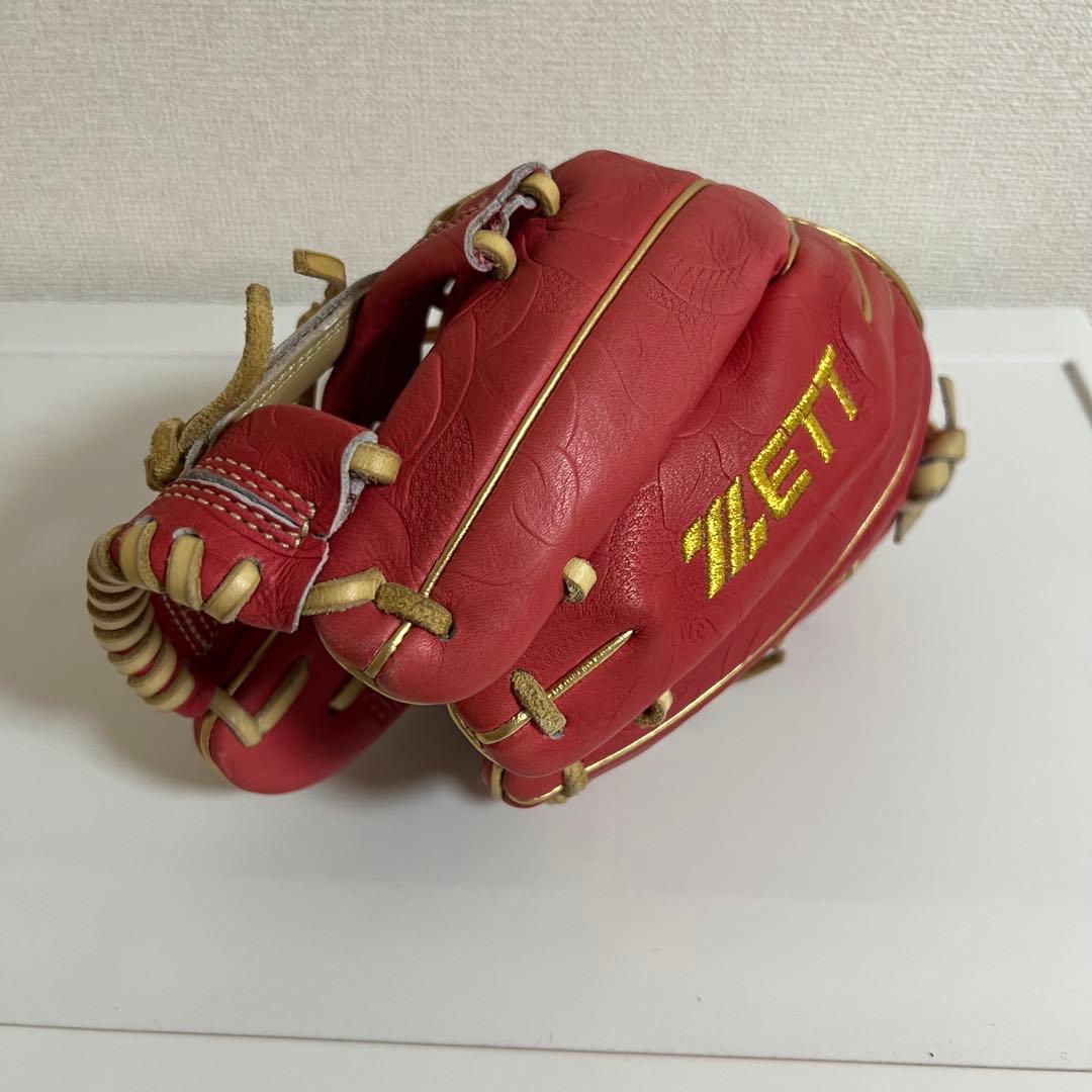 ZETT 軟式グラブ プロステイタス 二塁手遊撃手用 今宮タイプ　型付済