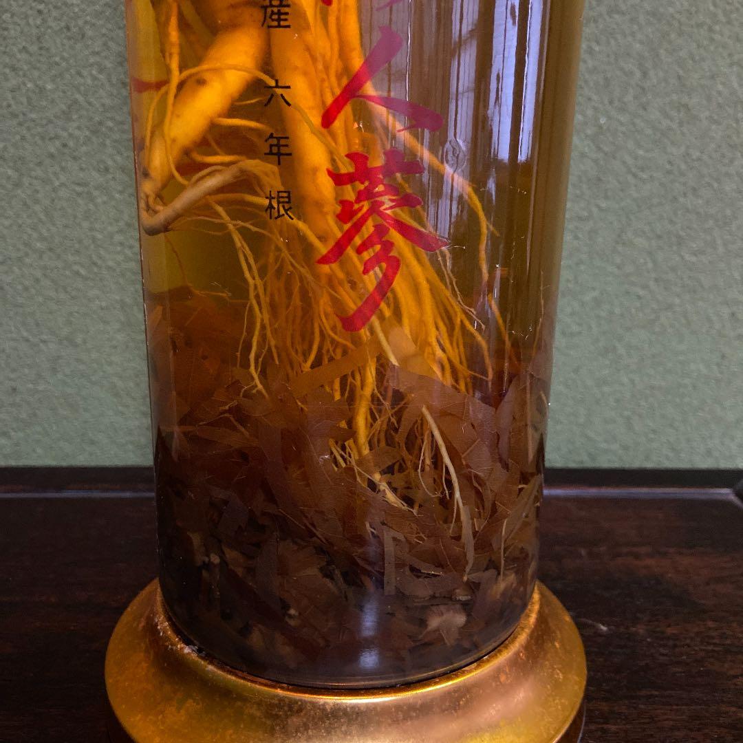 高麗人参酒　京畿道江華産6年根【古酒】