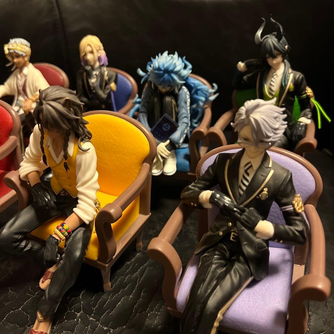 ツイステ　寮長　プレミアムグレイスシチュエーションフィギュア　フルコンプセット