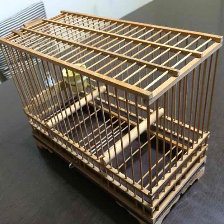 鳥籠（メジロ）