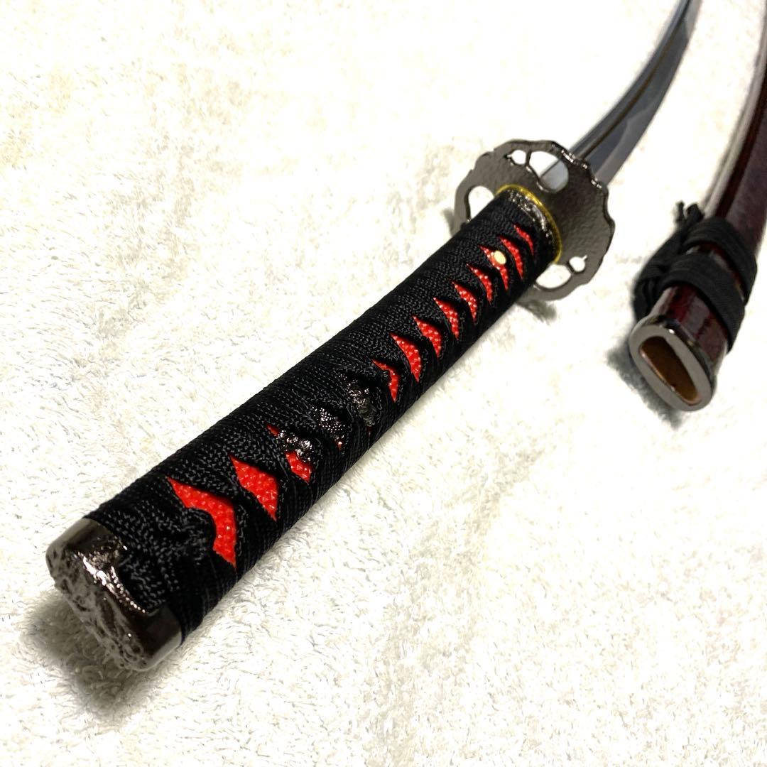 模造刀　千子村正　（柄糸　黒）　妖刀村正　金属刀身