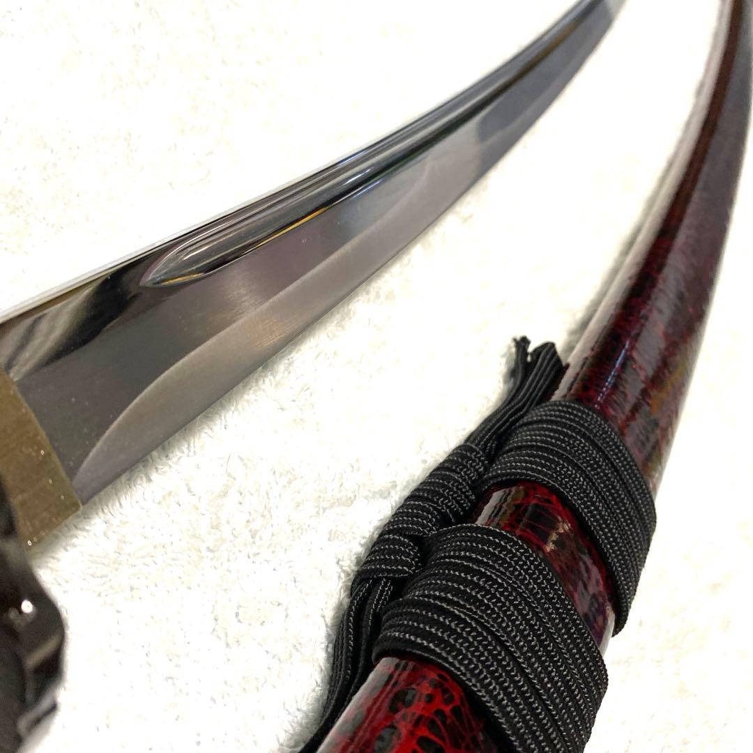 模造刀　千子村正　（柄糸　黒）　妖刀村正　金属刀身