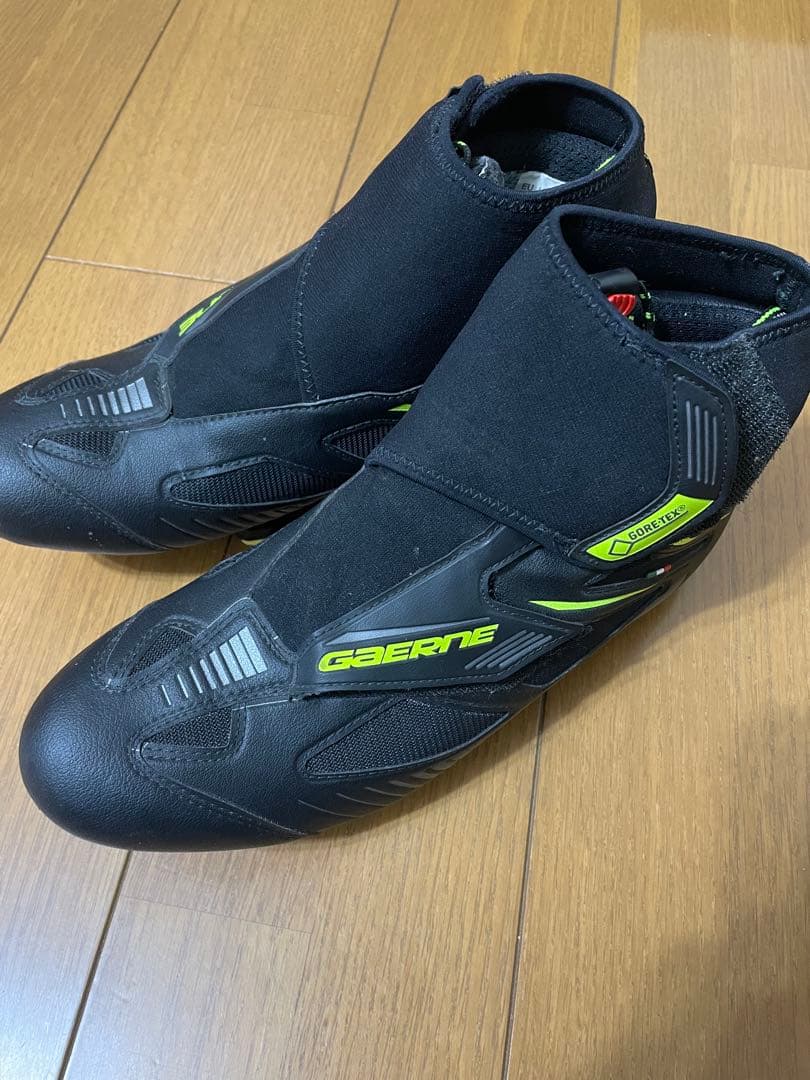 GAERNE 冬用自転車シューズ EU 45 ブラック/イエロー