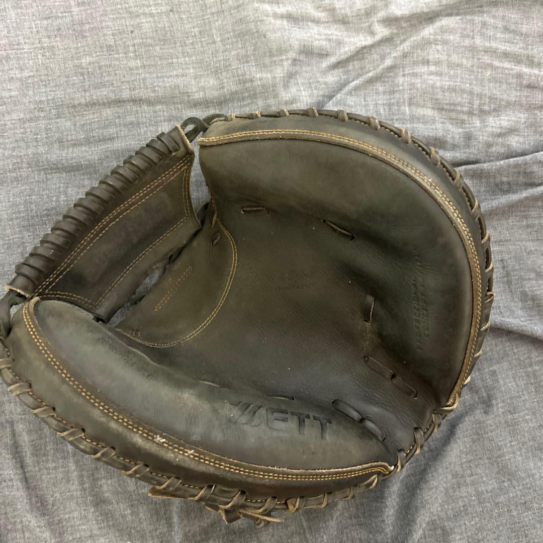 ZETT 硬式ミット　小さめ　数回使った程度
