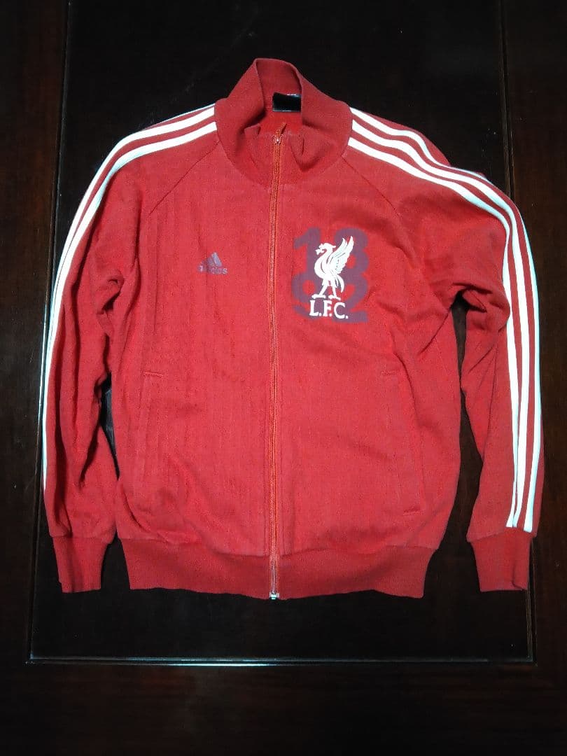 リバプールFC adidas ジャケット 赤　激レア　レトロ
