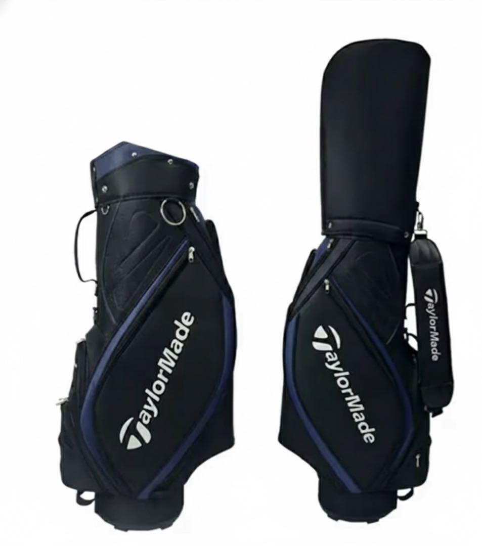 新品未使用　テーラーメイド　キャディバッグ　軽量　ブラック&ブルー