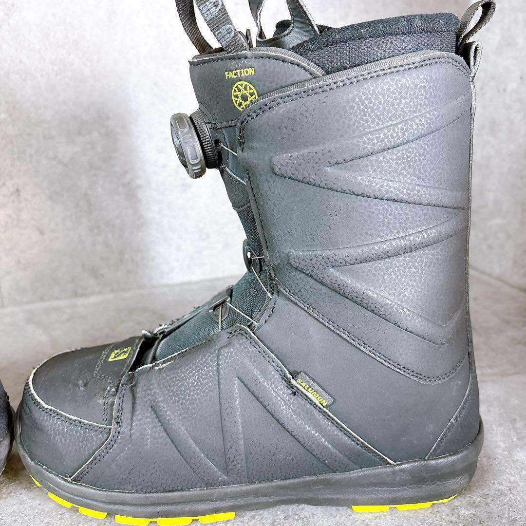 メンズスノーボードブーツSALOMONサロモンFACTION BOA 27センチ