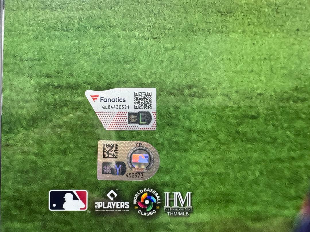 fanatics公式　WBC2023大谷翔平直筆サイン入りフォト