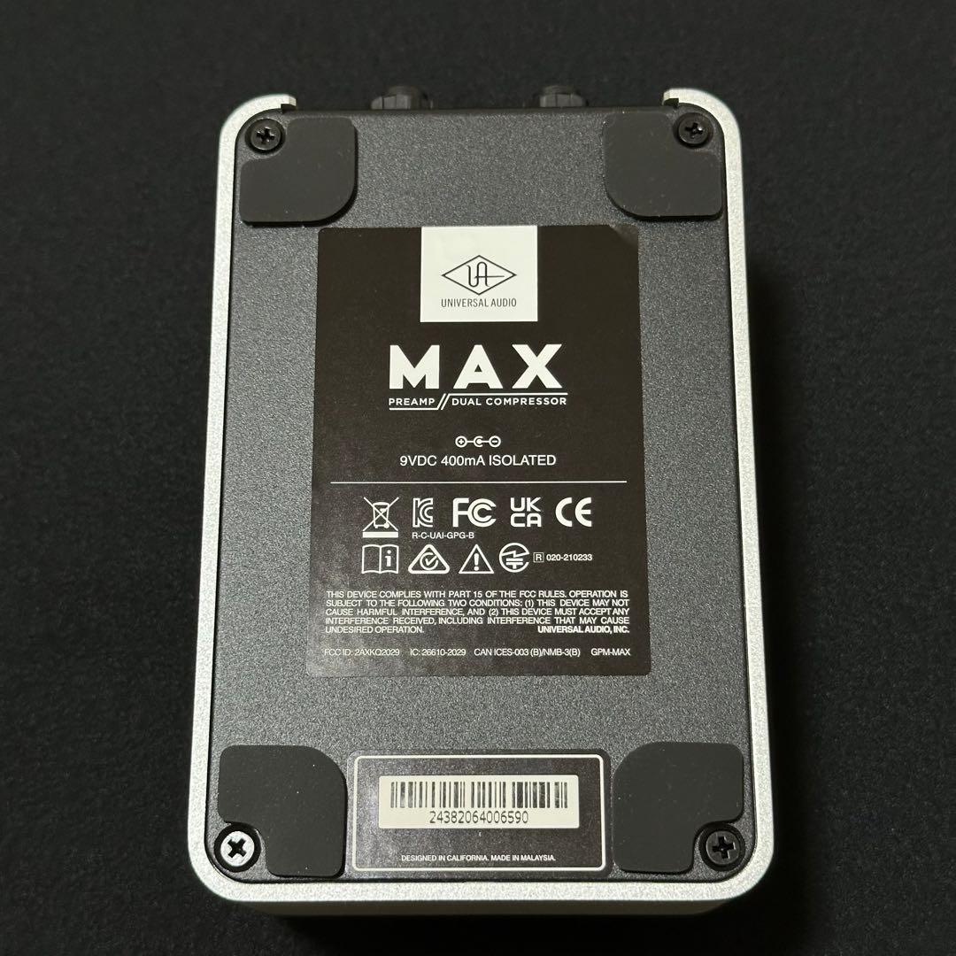 ★動作確認済★ UAFX MAX PREAMP DUAL COMPRESSOR