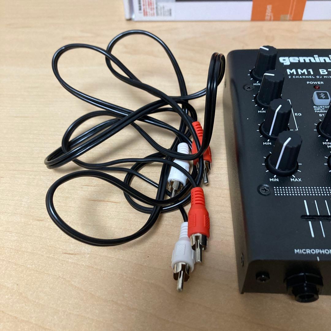 GEMINI DJ ミキサー ポータブル 2ch MM1 美品