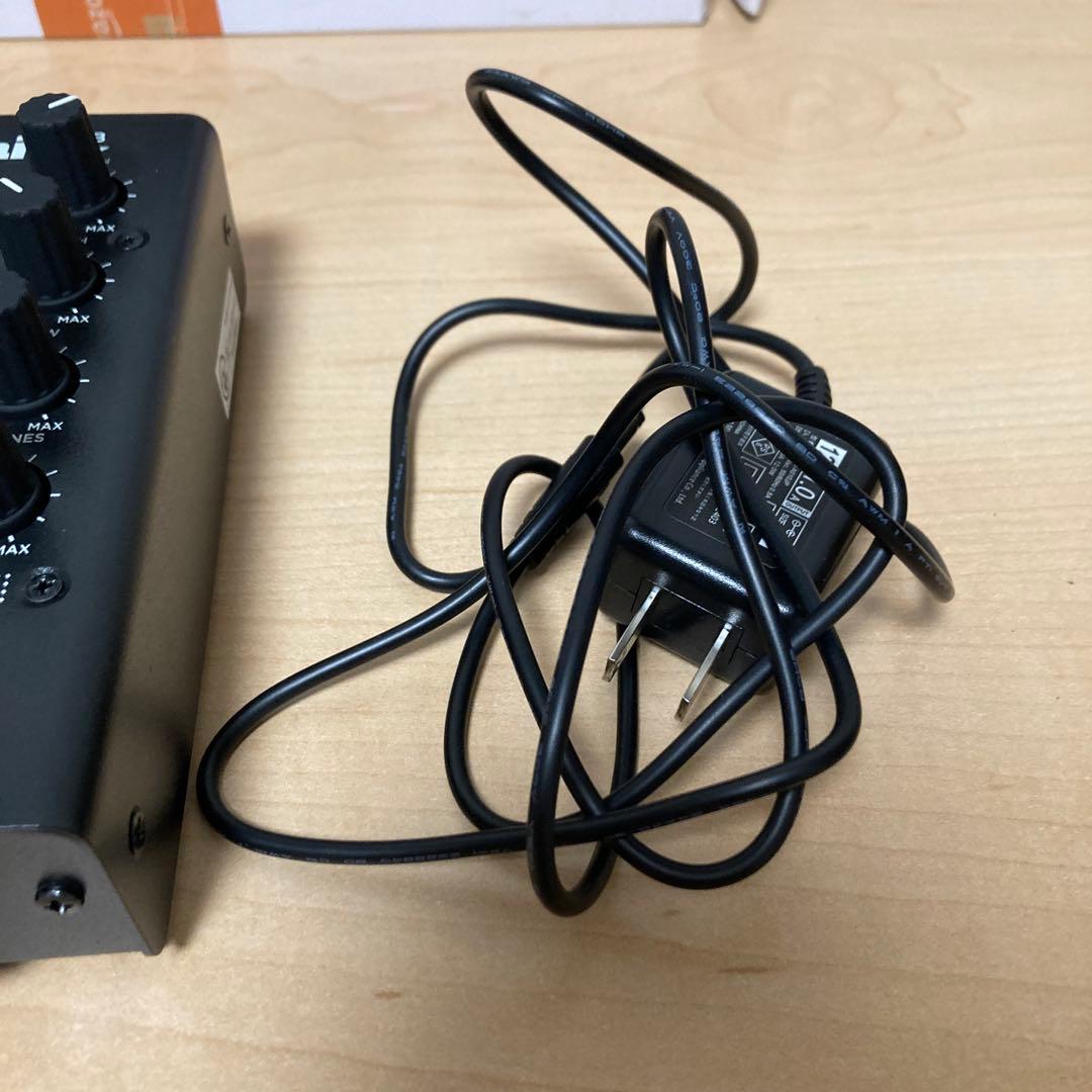 GEMINI DJ ミキサー ポータブル 2ch MM1 美品