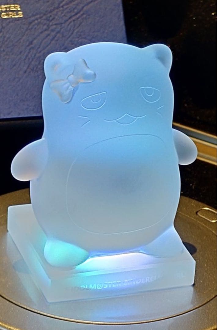 アイドルマスターシンデレラガールズ　モールドガラス　ぴにゃこら太