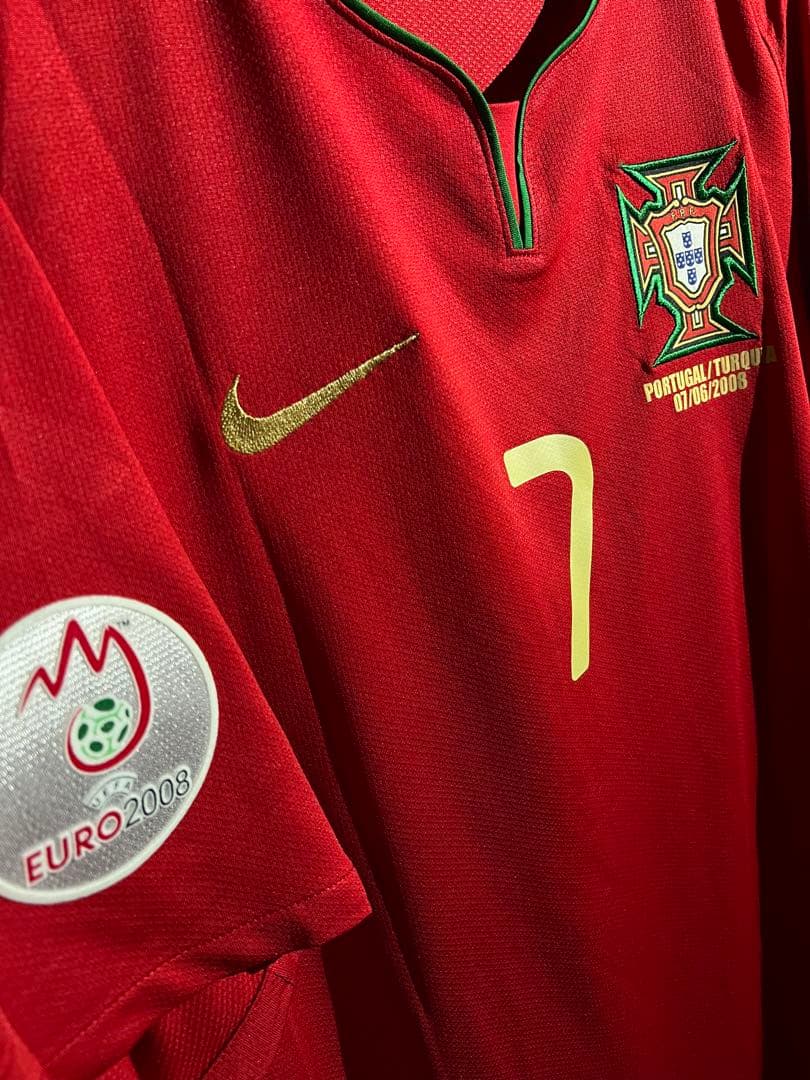 【正規品・タグ付】ロナウド ＃７ポルトガル０８／０９ ユニフォーム（H）