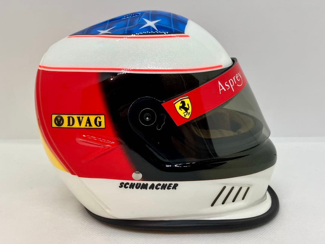★M.シューマッハ 1/2ヘルメット★1996スペインGP優勝モデル★フェラーリ