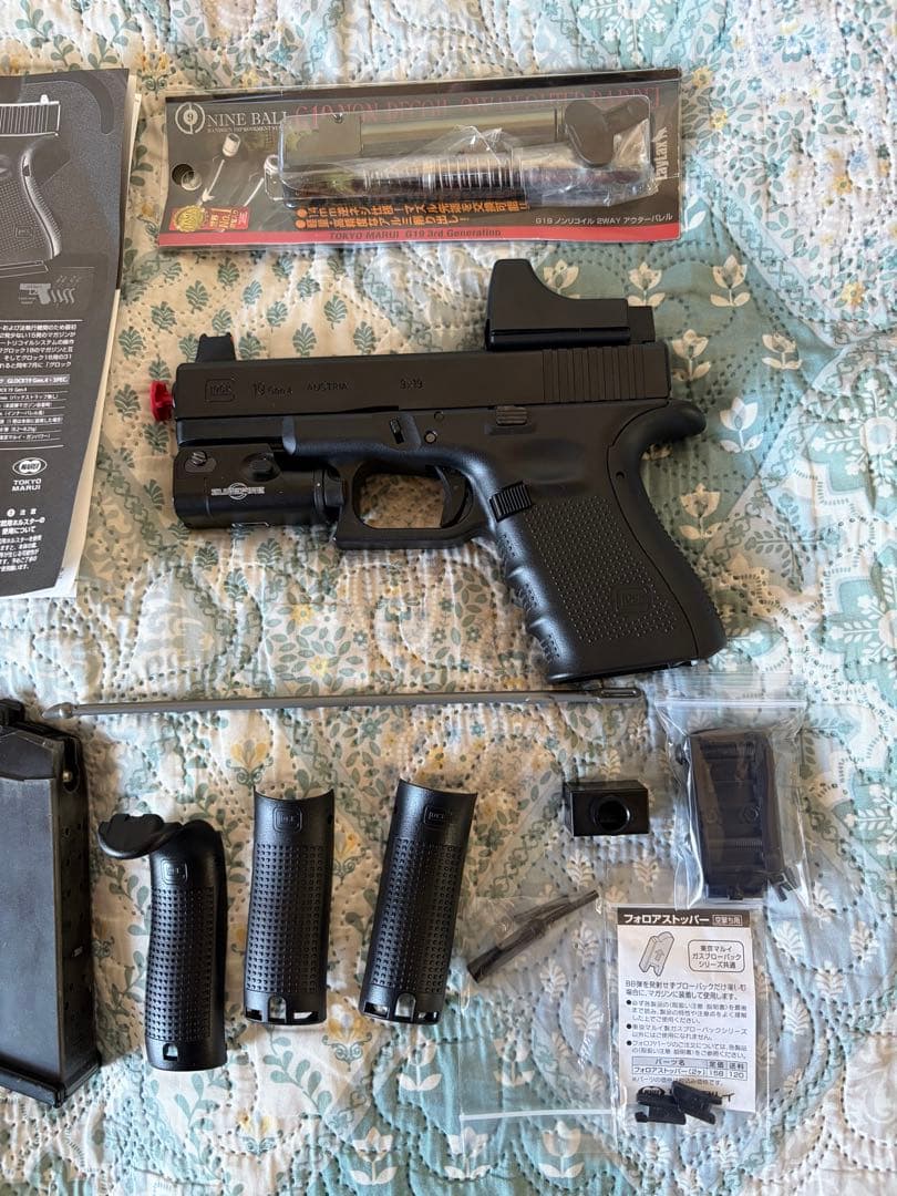 GLOCK19 4gen ガスガン カスタム