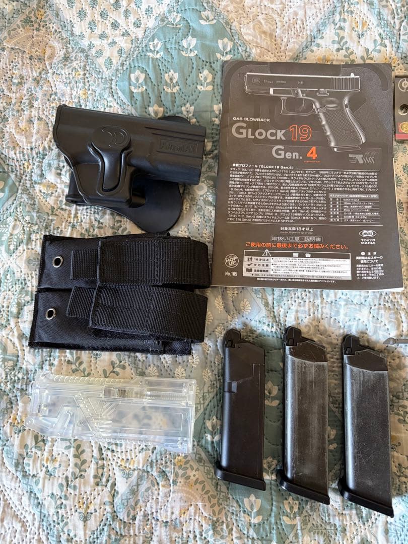 GLOCK19 4gen ガスガン カスタム