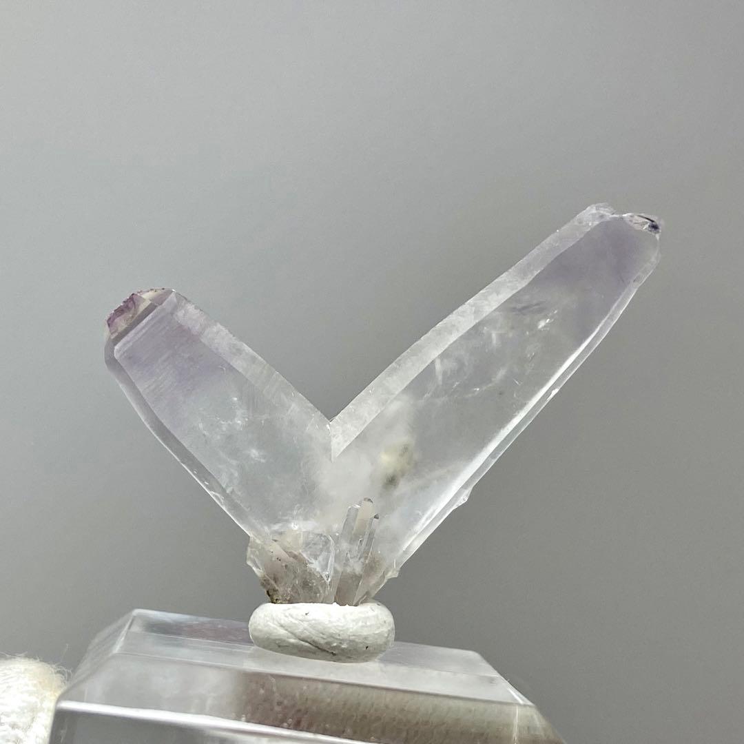 紫水晶　日本式双晶　ベラクルス　アメシスト　鉱物標本　原石　天然石　ストーン　2