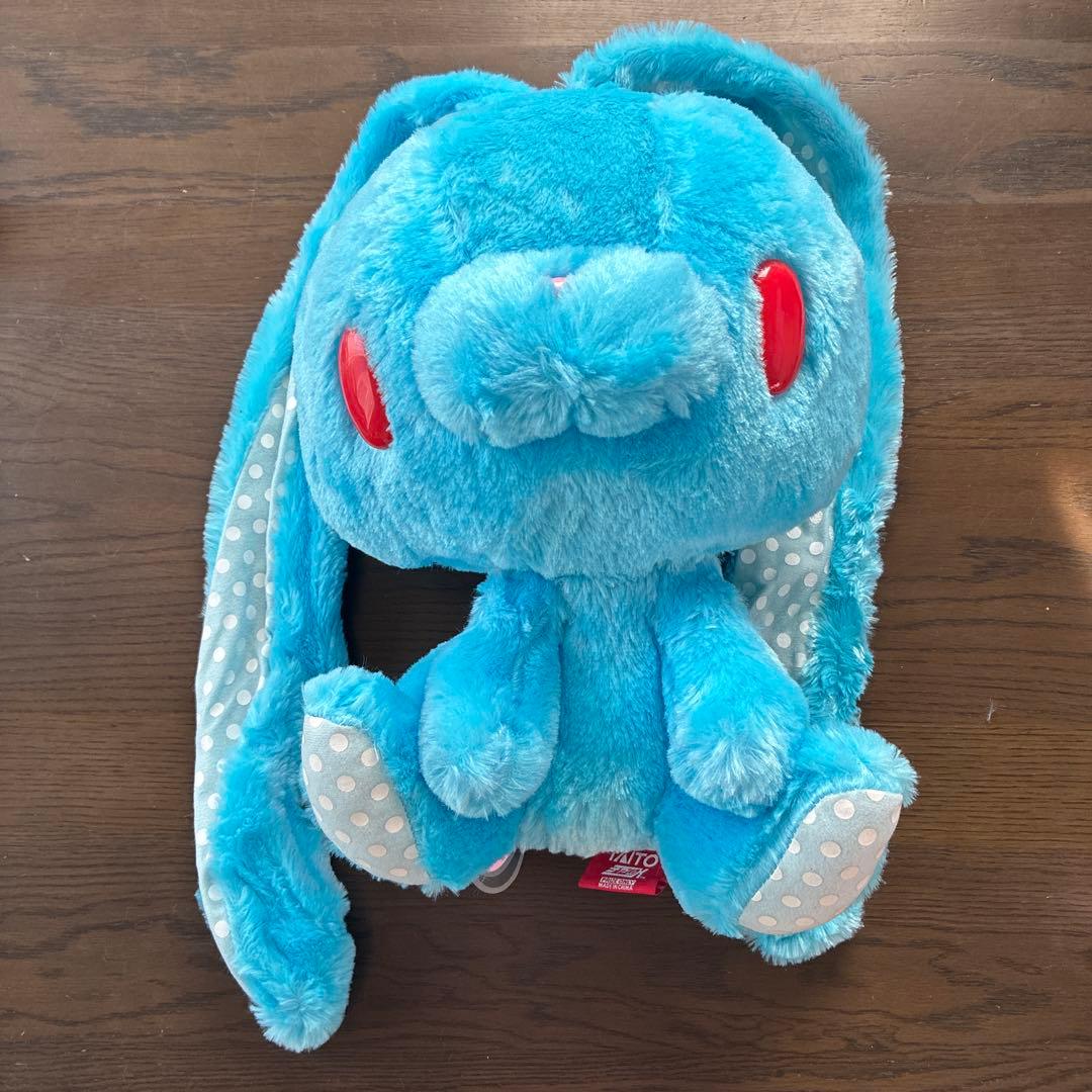 XL汎用うさぎぬいぐるみ[やわはだバリエーション(ドット)]