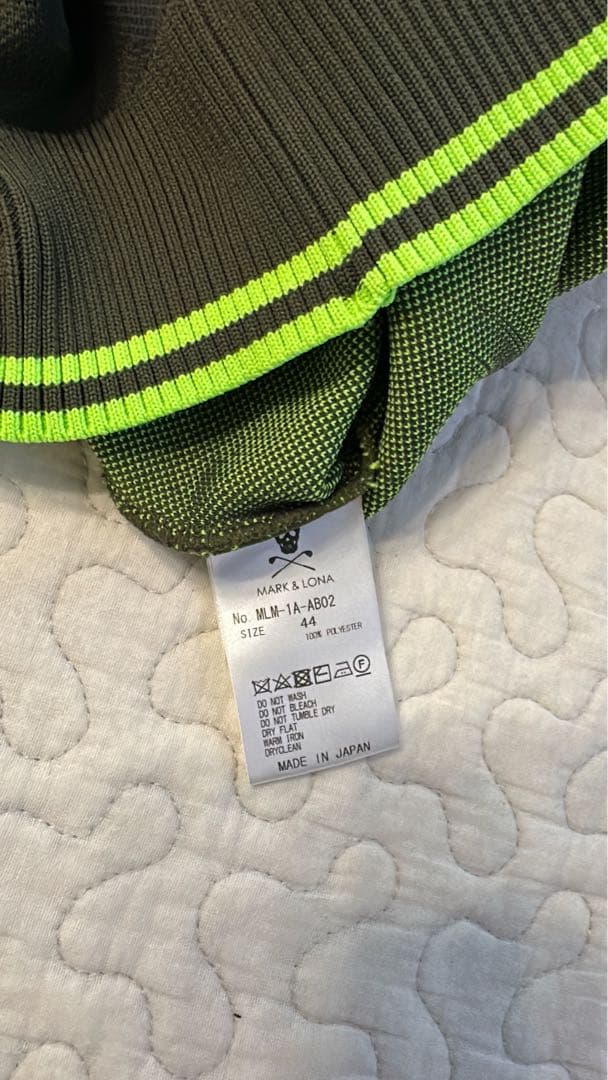 ゴルフ★MARK&LONA 迷彩柄 セーター