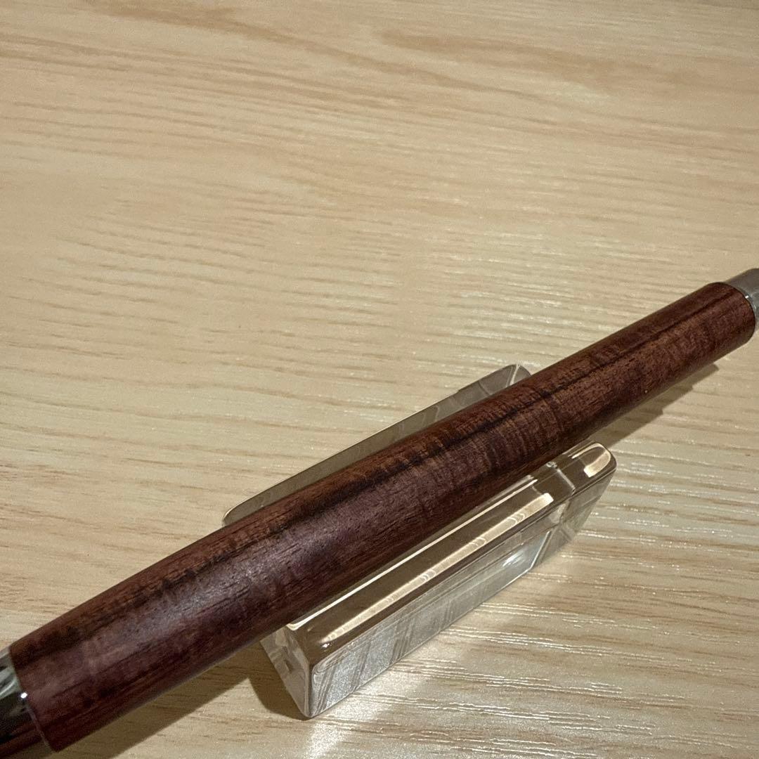 工房楔　フィーネペン（細身ボールペン）　キングウッド　縮杢
