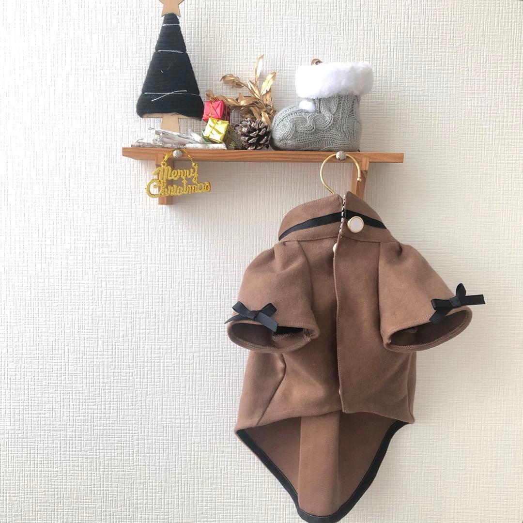 ハンドメイド　タックコート　オーダー小型犬