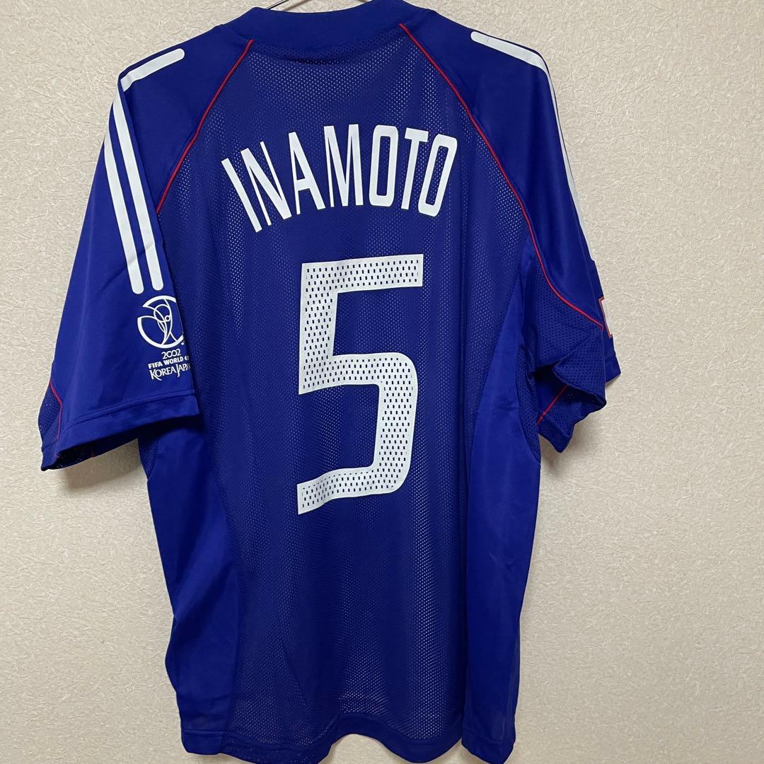 2002 日韓W杯 日本代表 稲本潤一 ロシア戦 オーセンティック L 新品