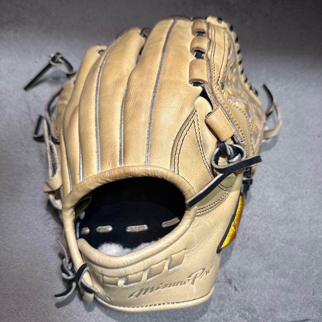 Mizuno Pro ベージュレザーグローブ