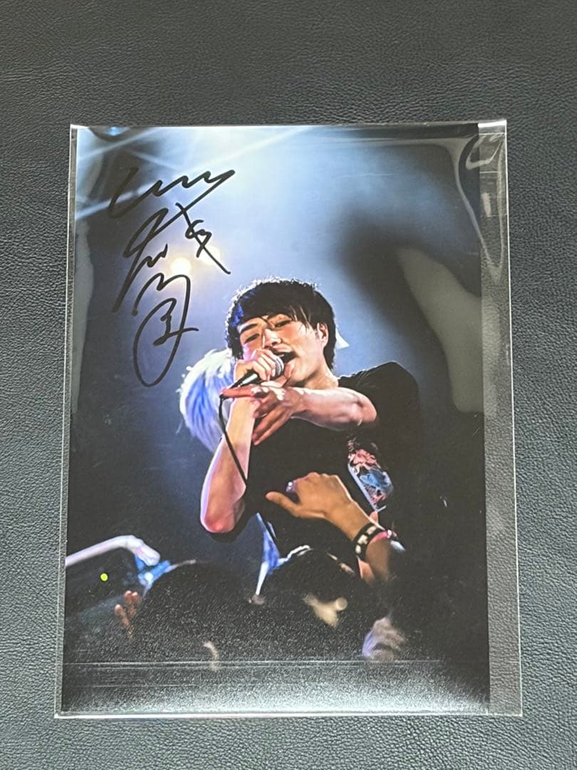 Novelbright 竹中雄大 写真 サイン入り 美品