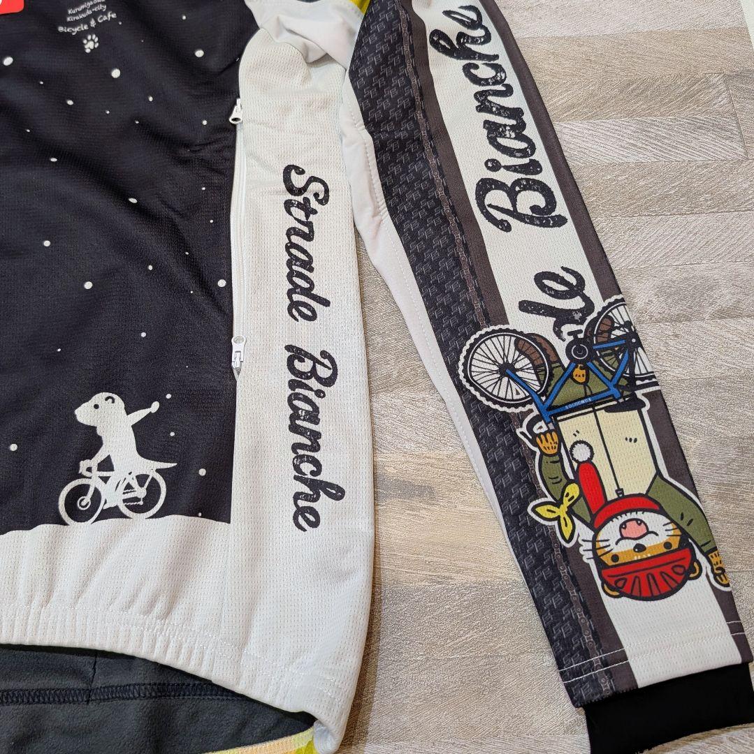 ★超土日ゲリラ★新品★かわうその自転車屋さん ウィンターシールドジャケット L