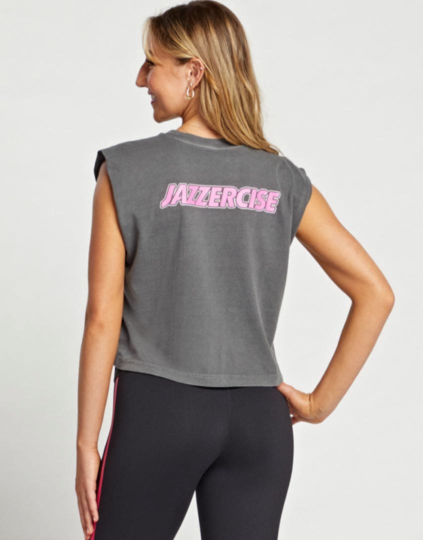ジャザサイズ新品JAZZERCISE グレー タンクトップ　サイズM